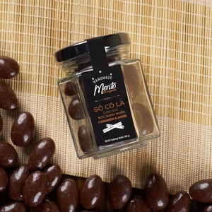 Premium Quality LEGENDARY CHOCOLATIER Vietnam Dragees Chocolate Covered Almonds <b>Cinnamon</b> Flavors Jar 40g for Distributing - Product Image 3