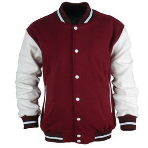 Veste universitaire en laine premium pour homme, logo personnalisé brodé, style vintage universitaire, coupe classique, streetwear, vêtements d'extérieur - Product Image 3