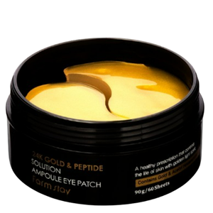 ฟาร์มสเตย์ 24K โกลด์ แอนด์ เปปไทด์ โซลูชั่น แอมพูล อายแพทช์ 90 กรัม - Product Image 1