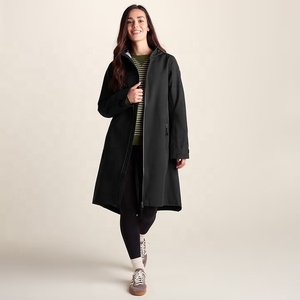 Women's Waterproof Woven Bomber Jacket Quick Dry Zipper Full Zip Outerwear for <b>Beach</b> Travel Wind Runner Utility - Product Image 6