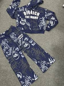 Chándal personalizado OEM de alta calidad para hombre, 100% algodón, 65% algodón, 35% poliéster (felpa), 280 a 300 GSM - Product Image 2