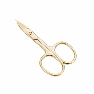 Ciseaux à cuticules en acier inoxydable, pointus et courbés, pour manucure, pédicure, ongles des doigts et des orteils - Product Image 1