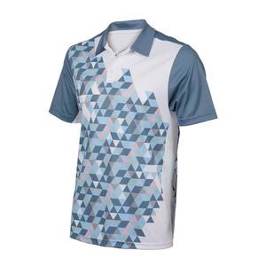 ออกแบบ OEM เสื้อโปโลผู้ชายผ้าโพลีเอสเตอร์ 88% สแปนเด็กซ์ 12% ลายพิมพ์ซับลิเมชั่นแบบใหม่ แห้งเร็ว สำหรับตีกอล์ฟ - Product Image 6