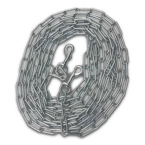 Polierte Hundeleine-Kette mit Sicherheitsclip, Robuste Edelstahl-Hundeleine mit Sicherem Anti-Rutsch-Design zum Spazierengehen und Trainieren - Product Image 3