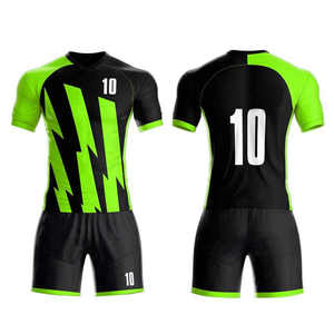 Soccer <b>Athletic</b> Uniform Quick Dry Jersey And Matching Shorts Comfortable Daily Sportswear - Product Image 2