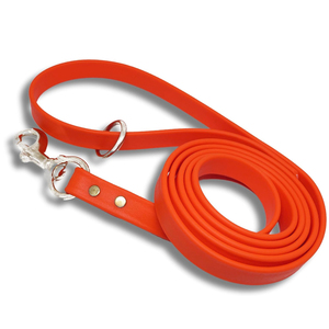 Top Quality Stainless Steel Hook Leather Dog Leash Comfortable Hot Sale Collar Leashes For Online Sale - Product Image 1