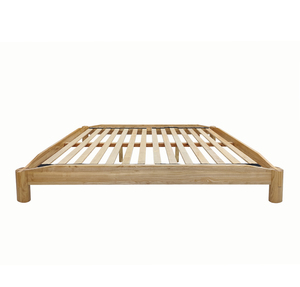 Base de Cama de Madera Maciza de Fresno con Soporte OEM/ODM Directo de Fábrica, Fácil de Montar, Camas de Madera Natural con Unión Japonesa, Proveedor de Vietnam - Product Image 4