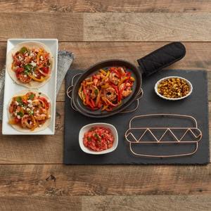 Trípode Metálico de Lujo para Cocina y Mesa de Comedor, Trípode de Hierro Hecho a Mano para Ollas Calientes y Servir de Forma Segura, Premium - Product Image 6