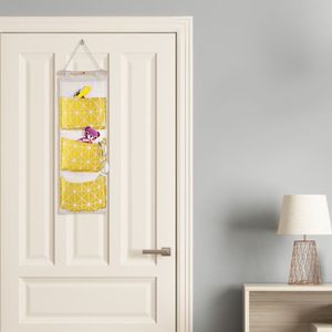 Organisateur mural à 3 poches, sac de rangement suspendu imperméable pour porte ou placard, 3 pochettes, sac de rangement mural - Product Image 5