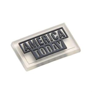Custom 3D Embossed Rubber PVC <b>Sew</b>-<b>On</b> <b>Patches</b> with Nonwoven Felt Fabric for Clothing - Product Image 4