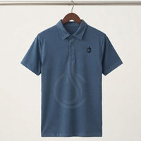 Polo pour homme essentiel, coton de qualité supérieure, tissu confortable et respirant, vêtement décontracté pour tous les jours, élégant