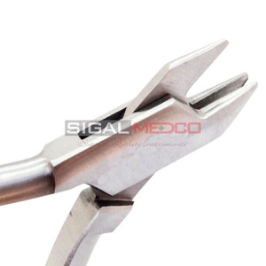 Pince Aderer dentaire à trois mâchoires pour la pliage manuel des fils orthodontiques, en acier inoxydable allemand, outils de laboratoire orthodontiques - Product Image 4