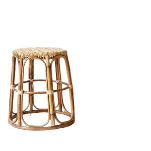 Taburete de ratán natural y duradero, respetuoso con el medio ambiente, perfecto para sala de estar - Product Image 2