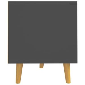 Supporto TV grigio legno ingegnerizzato 35.4 "x 15.7" x 19.1 "dimensioni per un perfetto posizionamento TV - Product Image 6