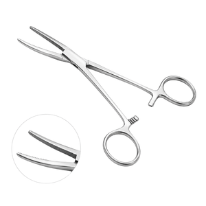 คีมหนีบหลอดเลือด Ariston International Hartman สำหรับการผ่าตัด ควบคุมการห้ามเลือดอย่างแม่นยำ ใช้สำหรับการหนีบหลอดเลือดแดง ควบคุมการไหลเลือด สำหรับการผ่าตัดทั่วไป - Product Image 1