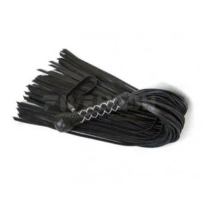 Professional <b>Leather</b> <b>Flogger</b> With Soft <b>Leather</b> Straps And Balanced Weight Handle Designed For Easy Grip And Control - Product Image 4
