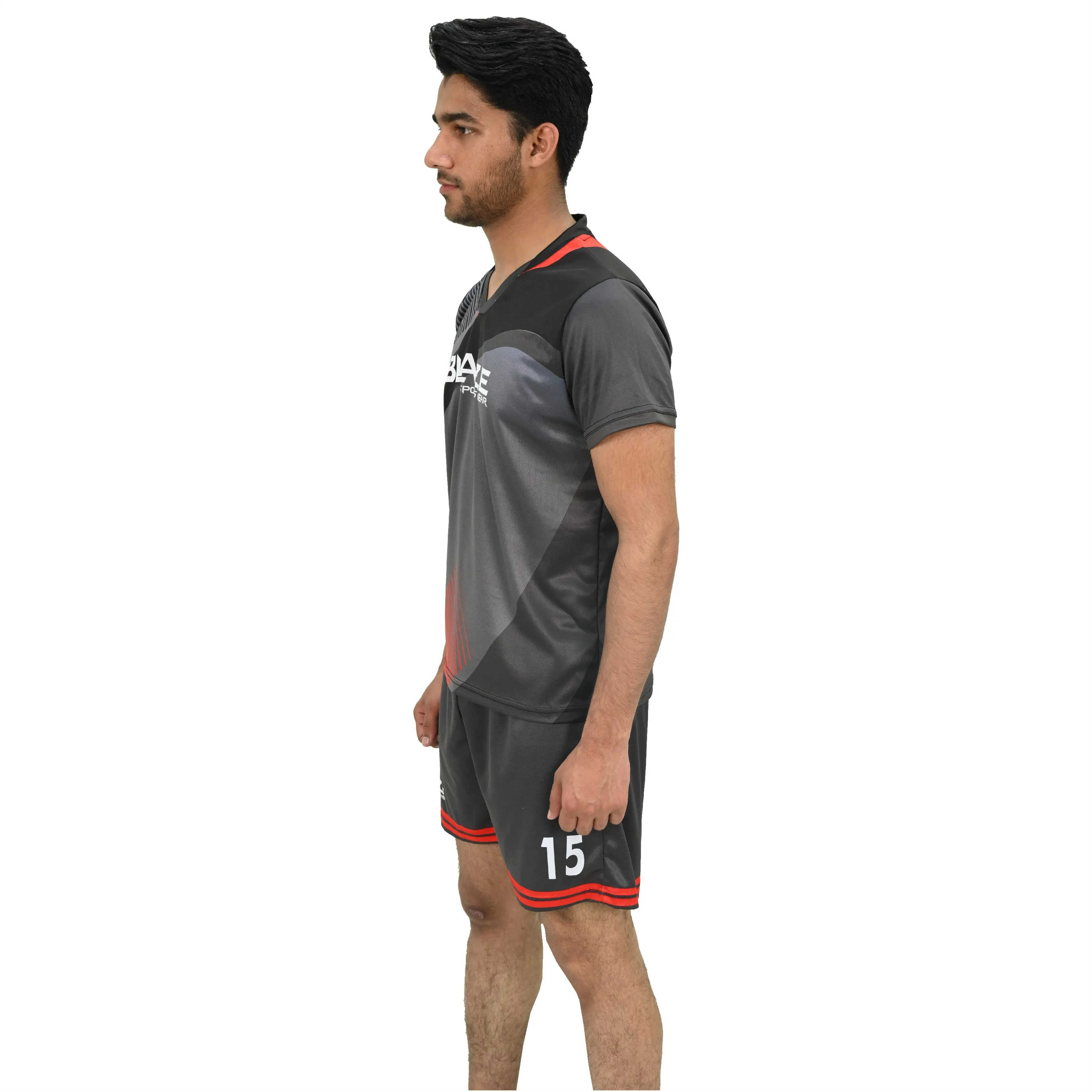 بيع بالجملة مخصص طباعة رقمية سريع الجفاف لكرة القدم جيرسي قميص كرة القدم ملابس موحدة للفريق