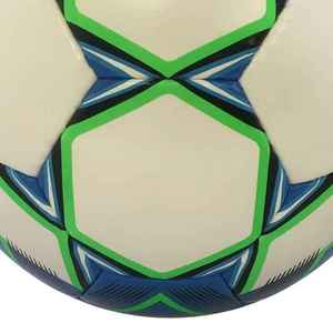 Ballon de football de taille officielle 5 de haute qualité, nouveau design, logo personnalisé, cuir PU PVC, ballon d'entraînement et de match avec logo imprimé - Product Image 3