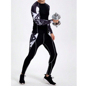 Combinaison de compression pour homme à manches longues, taille personnalisée, dernier design, en vente / Combinaison de compression pour homme à prix raisonnable - Product Image 5