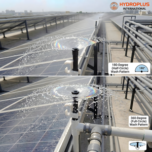 hydroplus international pv surface washing sprinkler outlet riser tee connector clamp frame pipe securing installation <b>set</b> - Product Image 2