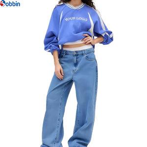 BOBBIN INDUSTRIES Sudadera con Capucha Oversize de Algodón Felpa con Estampado Personalizado, Top Corto para Mujer, Más Vendida - Product Image 4