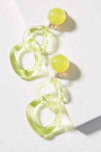 Pendientes Modernos Hechos a Mano de Resina, Joyería Colorida y Distintiva para Mujer, Accesorios de Moda Ligeros y Únicos para Boutique - Product Image 6