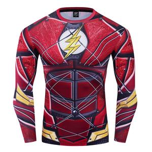 High Quality Rash Guard Fitness Training <b>Compression</b> <b>Shirt</b> <b>Custom</b> Logo Sportswear Manufacturer Wholesale - Product Image 1