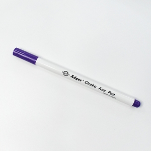 Rotulador de Alta Calidad Adger Chako Ace Violet A95-V para Marcar Telas, Hecho en Japón, Tinta Púrpura Removible - Product Image 3