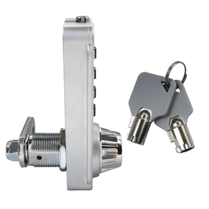 ตัวล็อคแบบผสมผสาน 4 ตัวเลขสำหรับงานหนัก, ตัวล็อคเพื่อความปลอดภัยพร้อมระบบจัดการกุญแจสำรอง - Product Image 1