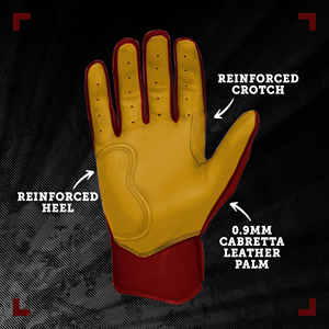 ราคาขายส่ง ถุงมือตีเบสบอลทุกขนาด ออกแบบได้ตามต้องการ คุณภาพส่งออก บริการ OEM แบบกำหนดเอง - Product Image 2