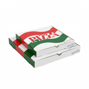 Boîtes d'expédition en carton ondulé jetables, biodégradables et recyclables, impression flexographique, design pliable, fermeture magnétique, exposition - Product Image 2