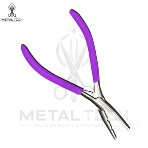 Pinzas Profesionales de Acero Inoxidable para Extensiones de Cabello, Reutilizables, para Instalación y Remoción, Equipo de Salón de Belleza - Product Image 2