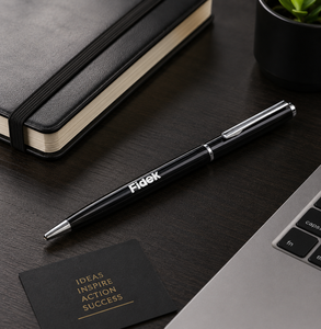 Luxury Black Metal <b>Pen</b> for Business Professionals Premium Office Ball <b>Pen</b> with Gold Accents Executive Gift <b>Pen</b> for Branding & - Product Image 4
