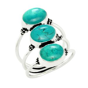 GOURIK 925 Sterling Silver Natural <b>Tiger</b> <b>Eye</b> Triple Band <b>Ring</b> Bezel Set Vintage Oxidized Plating Bohemian Style Unisex Everyday - Product Image 5