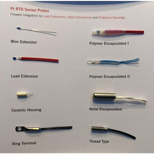 Detetores De Temperatura De Resistência De Platina M222 PT100 Filme Fino - Product Image 3