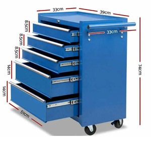Modern Rolling 4-Drawer <b>Cabinet</b> <b>Tool</b> Chest with Mobile Wheels 300kg Load Capacity OEM Custom Barber Shop Garage Organizer - Product Image 6