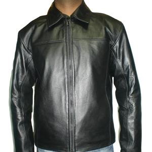 Chaqueta de Motociclista de Cuero Negro Premium Unisex, de Alta Calidad, Ecológica, Deportiva, Casual, de Invierno, OEM, a la Moda - Product Image 1