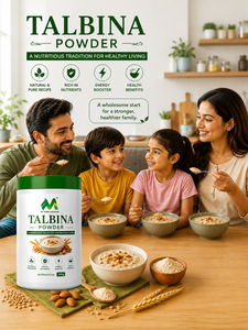 Polvo de Talbina Premium 200g con Leche de Cebada Tostada e Ingredientes Naturales Ricos en Nutrientes para la Digestión, Energía y Bienestar Diario - Product Image 5
