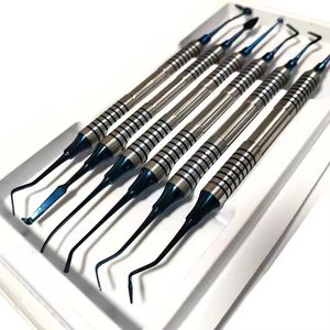 Juego de Instrumentos Dentales para Rellenos de Composite, Kit de Herramientas Restauradoras de Acero Inoxidable, Equipo Dental de Doble Punta - Product Image 5