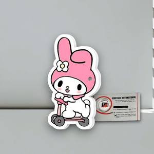 Placa Magnética Acrílica Ecológica para Extensiones de Pestañas con Diseño de Hello Kitty y Flores, Profesional y Adorable - Product Image 4