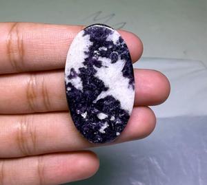 Lepidolite naturelle de qualité supérieure, cabochons de formes variées, vente en gros, pierres précieuses en vrac pour la fabrication de boucles d'oreilles, pendentifs et bagues en argent faits à la main - Product Image 1