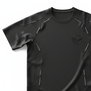 T-shirt de sport rafraîchissant en tissu à sensation froide, dissipation de la chaleur, technologie de refroidissement instantané, idéal pour l'entraînement estival et le fitness - Product Image 2