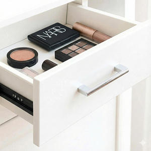 Eco-Friendly Modern Zinc Alloy <b>Bar</b> Handle Minimalist Square Cabinet <b>Pull</b> <b>for</b> Kitchen Bathroom Bedroom Furniture Chrome Finish - Product Image 6