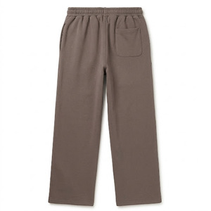 Pantalon de survêtement gris personnalisé pour homme – Vente en gros – Décontracté, ample, en molleton de coton – Coupe ample – Joggers de sport et de course - Product Image 6