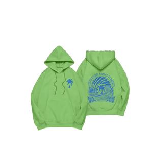 Sudadera con Capucha de Punto Oversize Informal de Otoño, Transpirable, Unisex, Color Sólido, 100% Algodón Ecológico, con Bolsillo, Impresión de Logotipo Personalizado, OEM - Product Image 2