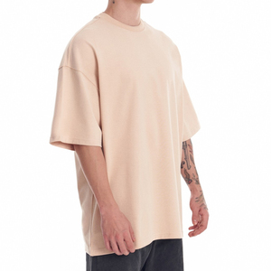 เสื้อยืดแขนสั้นผู้ชายไซส์ใหญ่ ราคาส่ง ผ้าฝ้ายถัก 100% ระบายอากาศได้ดี เป็นมิตรกับสิ่งแวดล้อม เหมาะสำหรับใส่หน้าร้อน แฟชั่นสตรีทแวร์ - Product Image 3
