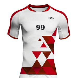 Conjunto de Uniforme de Fútbol para Hombre OEM, Ligero, Antibacterial, de Secado Rápido, Transpirable, 100% Poliéster, con Logotipo Personalizado - Product Image 4