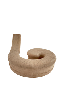 Accroche-treillis en bois massif au design moderne, personnalisable, modèle 7035, pour main droite, à montée rapide, pour escaliers intérieurs - Product Image 3