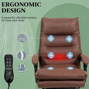 Chaise de bureau massante confortable, chaise de salon et de travail pour les conférences et les pauses-café - Product Image 2