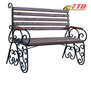 Ensemble de table et chaises de jardin en fer forgé de style antique, collection de mobilier d'extérieur durable en métal pour café et restaurant - Product Image 4